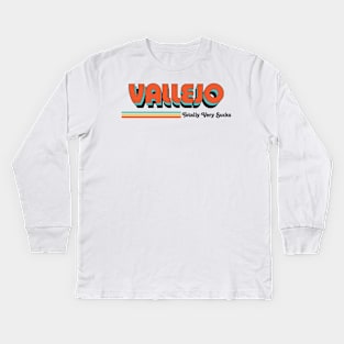 Vallejo - Totally Very Sucks Kids Long Sleeve T-Shirt